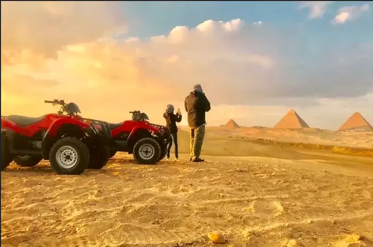 Quad Wüstensafari bei den Pyramiden