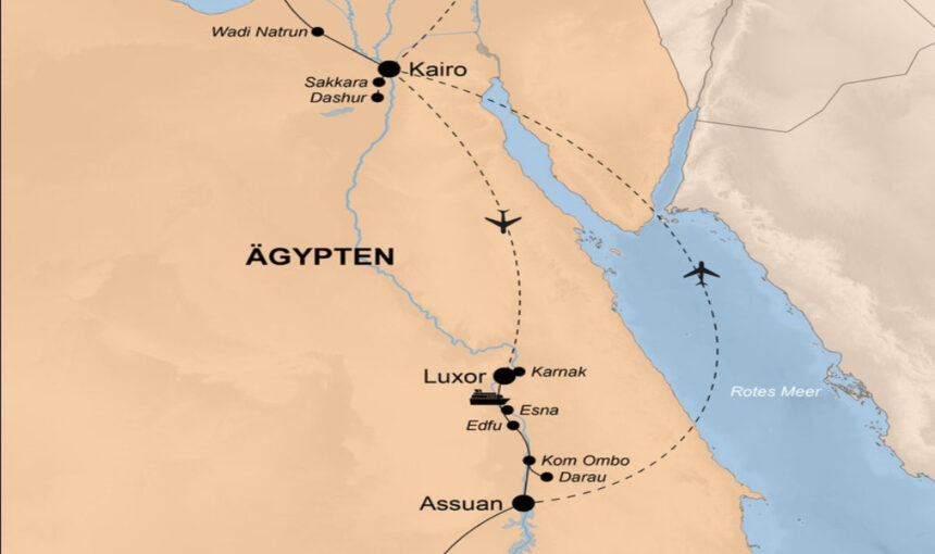 Wo liegt Ägypten? Wo liegt Ägypten?