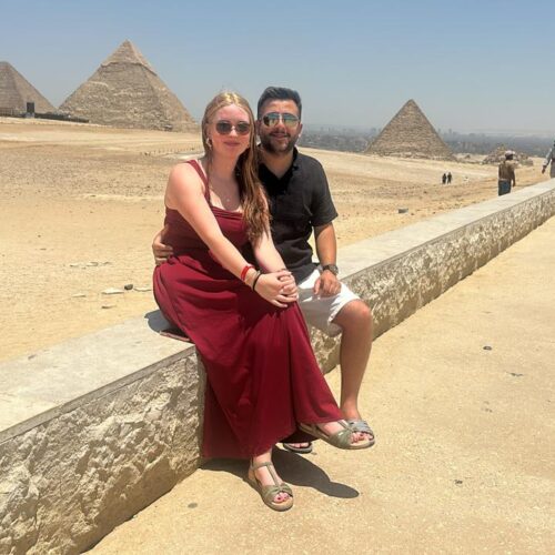 Hurghada Pyramiden Ausflug Flugzeug