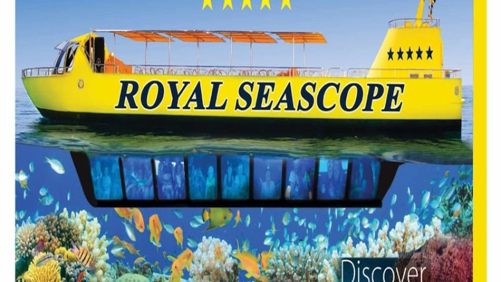 Glasbodenboot Hurghada & Royal Seascope Erlebnis