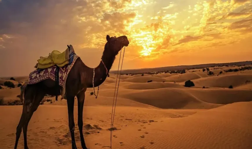 Romantische Jeep Safari Hurghada bei Sonnenuntergang