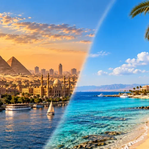 Ägypten Rundreise 10 Tage mit Kairo, Pyramiden und Badeurlaub in Hurghada