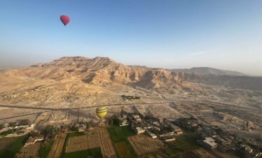 Ballonfahrt Luxor – Heißluftballon über das Tal der Könige bei Sonnenaufgang