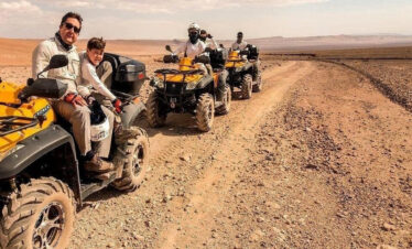 Marsa Alam Quad Tour Quad-Fahrer in der Wüste von Marsa Alam